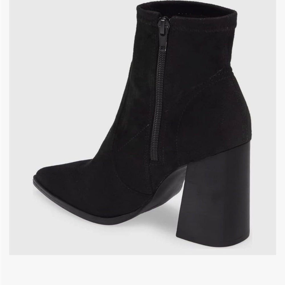 Black Suede Ankle Boots